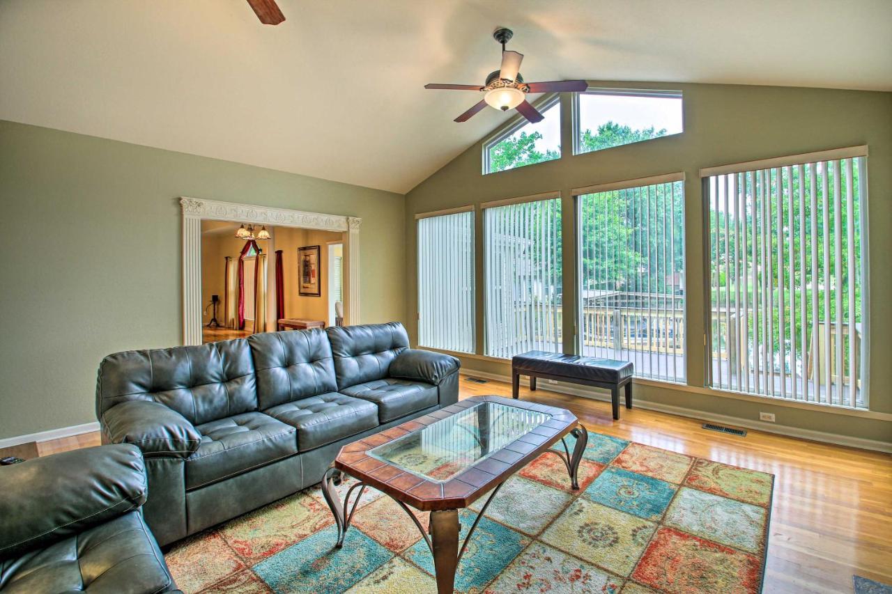 Lakefront Home With 2-Tier Deck And Boat Parking! Хот-Спрингс Экстерьер фото