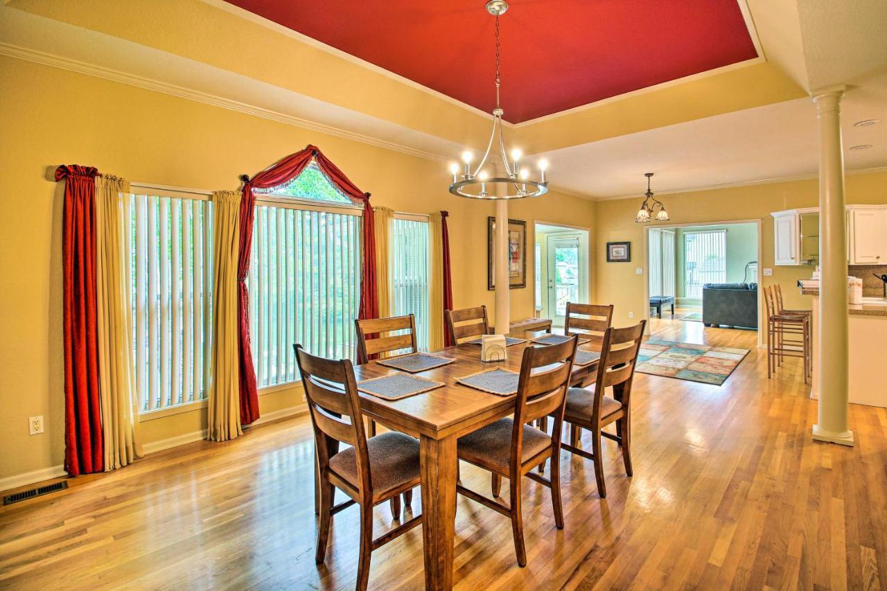 Lakefront Home With 2-Tier Deck And Boat Parking! Хот-Спрингс Экстерьер фото