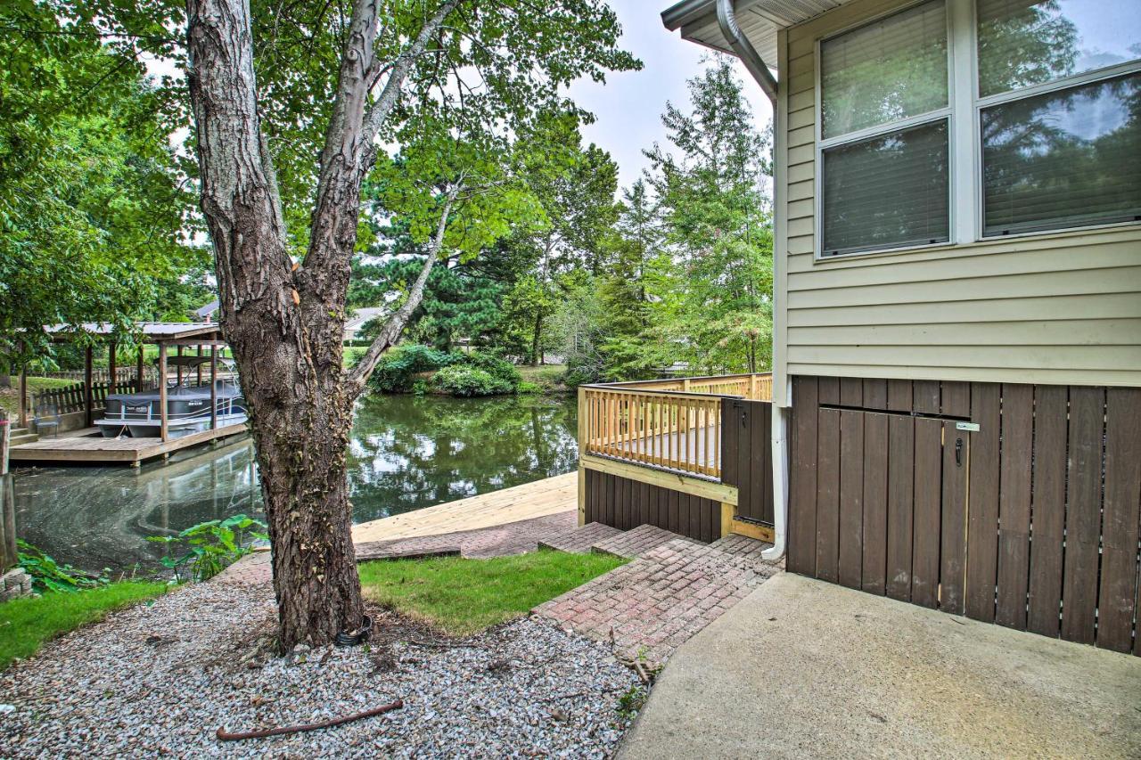 Lakefront Home With 2-Tier Deck And Boat Parking! Хот-Спрингс Экстерьер фото