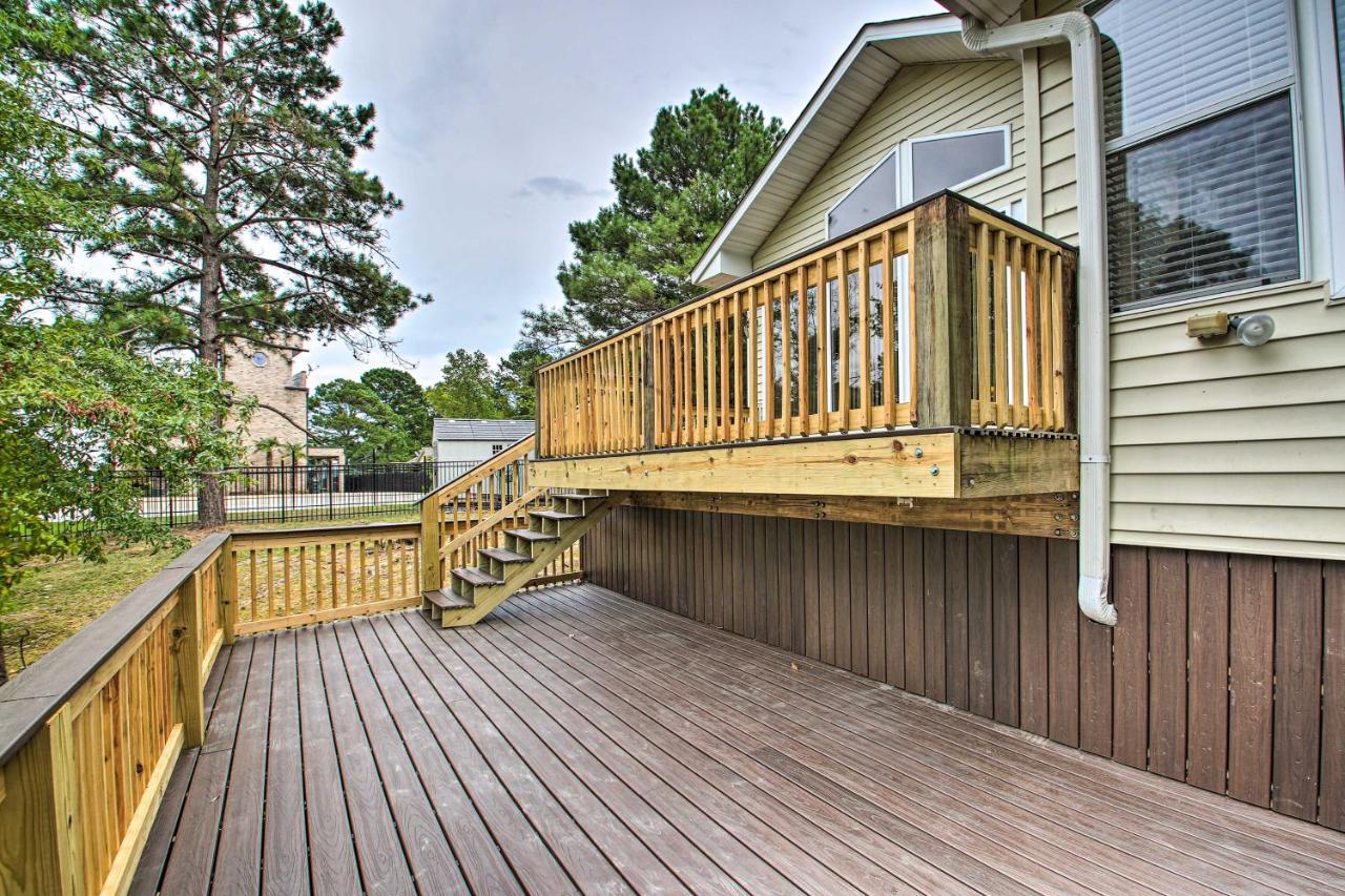 Lakefront Home With 2-Tier Deck And Boat Parking! Хот-Спрингс Экстерьер фото