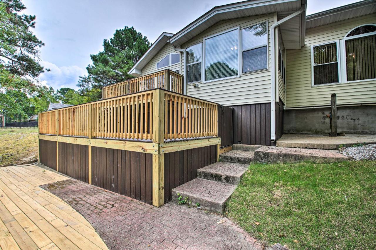 Lakefront Home With 2-Tier Deck And Boat Parking! Хот-Спрингс Экстерьер фото